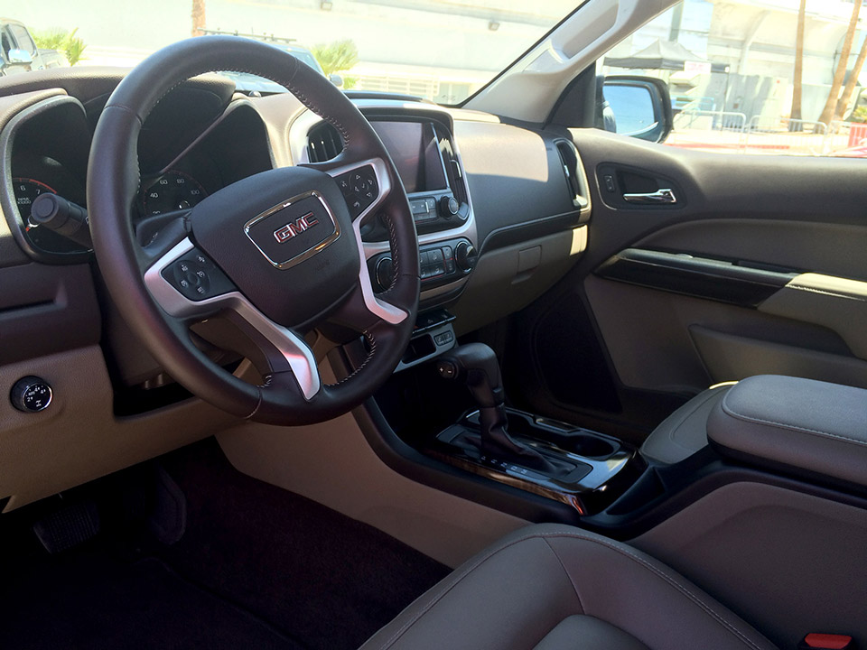 gmc canyon terrain X interior in doha