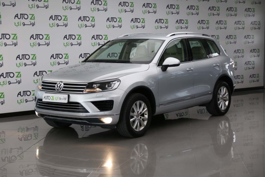 Volkswagen Touareg-2016----Silver • | Autoz Qatar