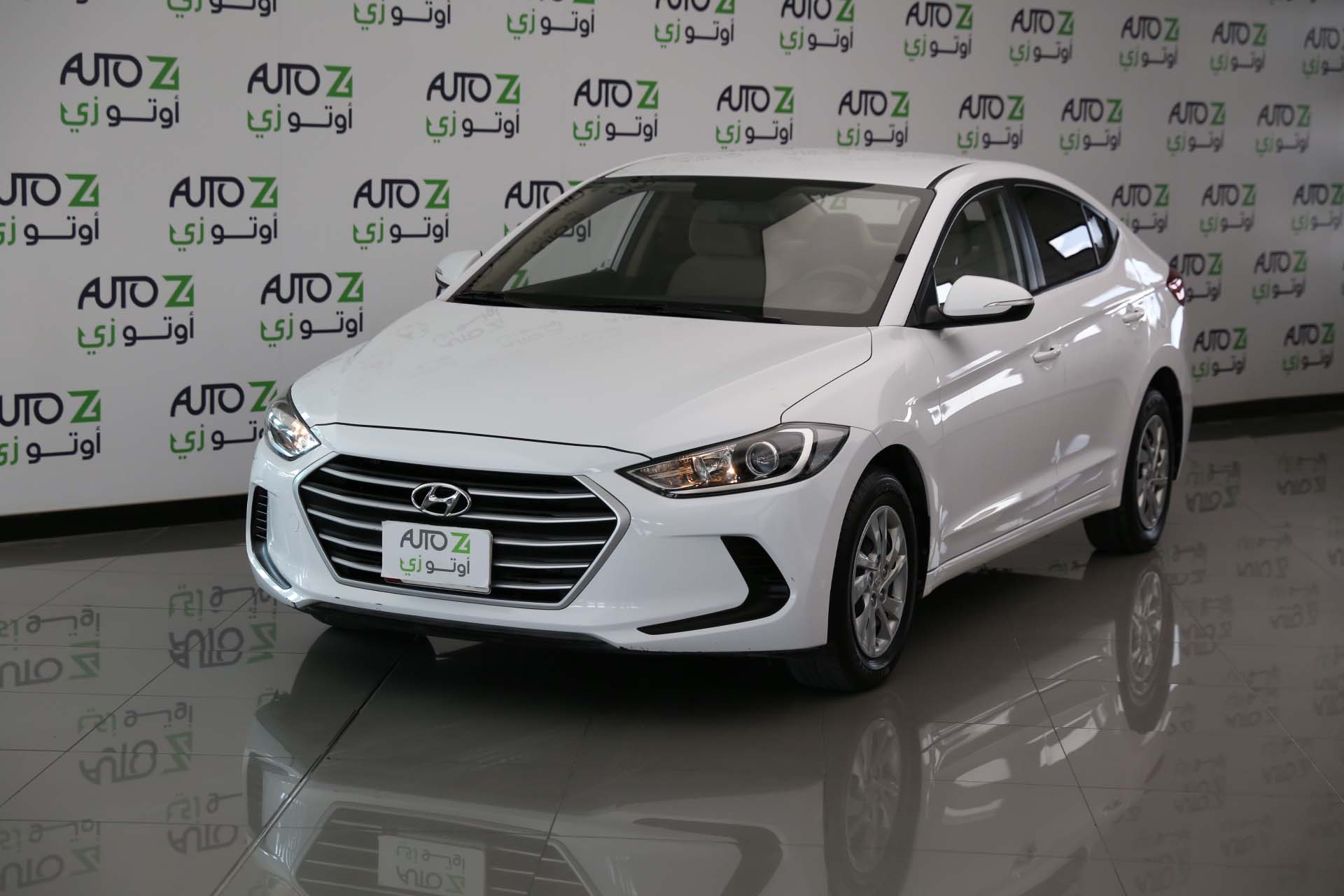 Hyundai Elantra-White-2017-4 • | Autoz Qatar