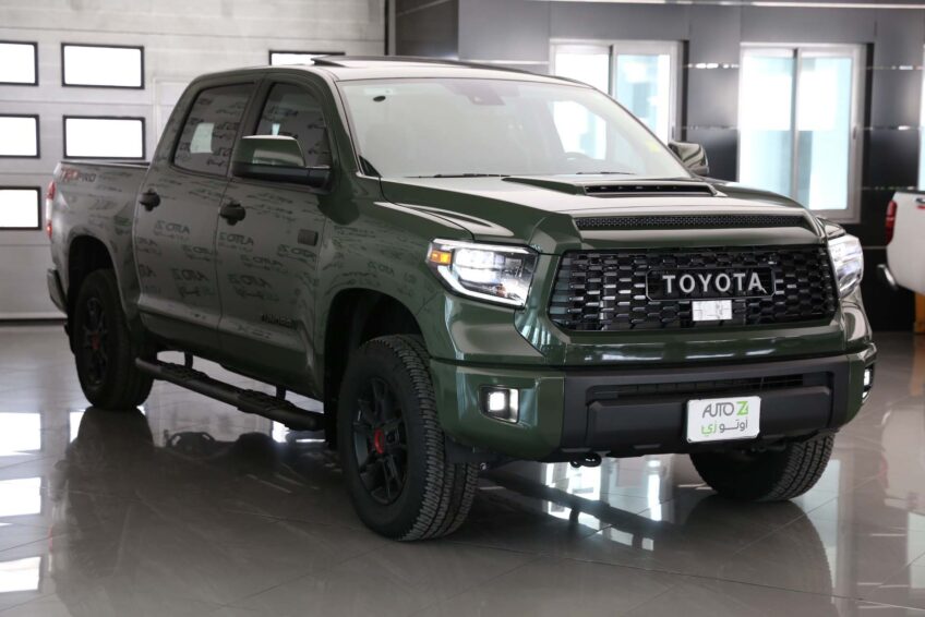 Tundra-TRD PRO-2020-Olive-Green • | Autoz Qatar